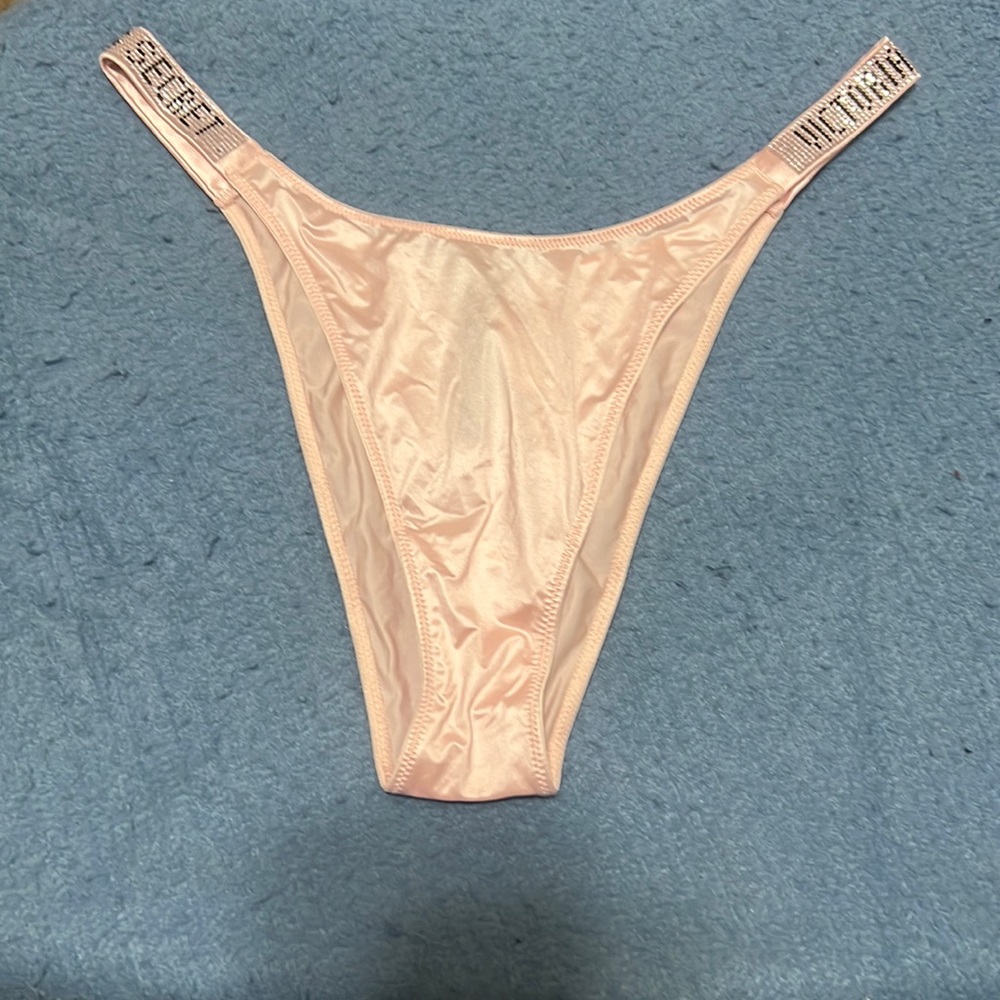 COPY - New Victoria’s Secret Brazilian white pink extra large panties
